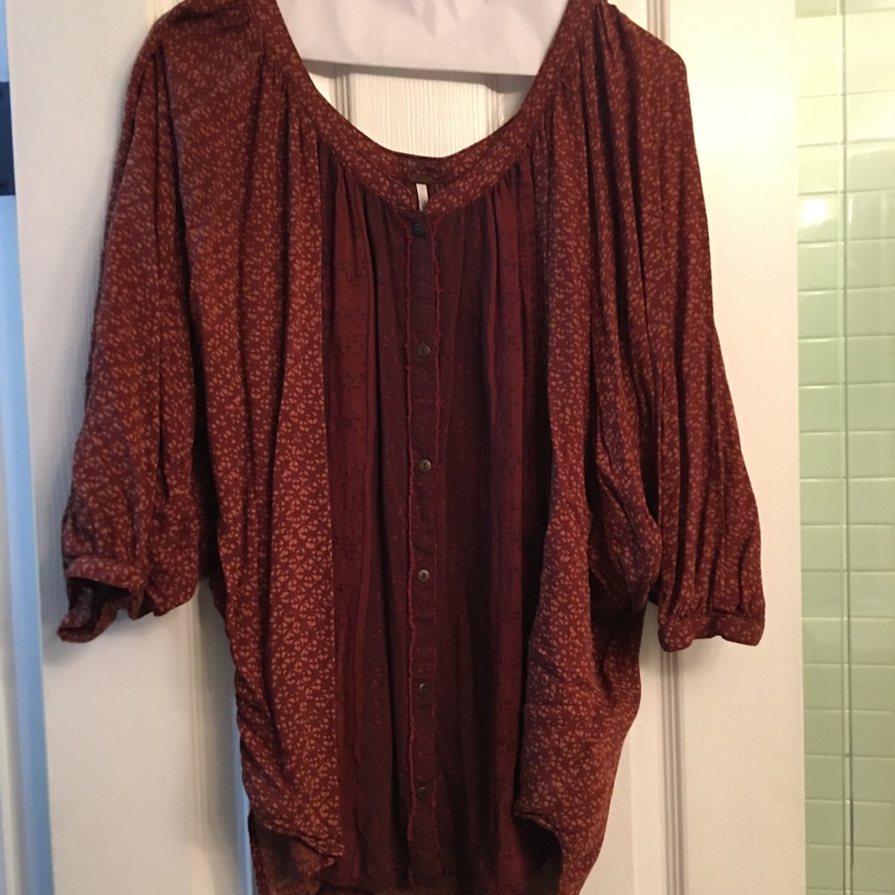 Free people slouchy top